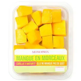 MONOPRIX Mangue en morceaux 200g