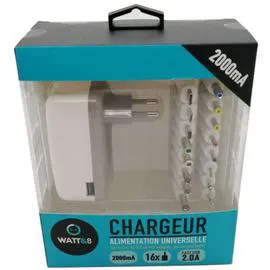 TRÉFILACTION Chargeur Alim Univ 2000Ma l'unité