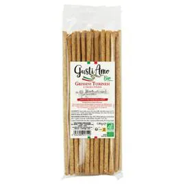 GUSTI AMO BIO Grissini Torinesi à l'huile d'olive bio 120g