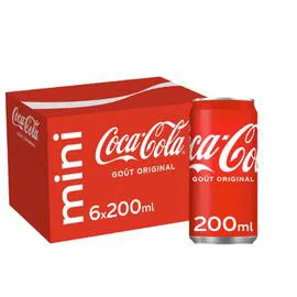 COCA-COLA Soda Goût Original 6x20cl