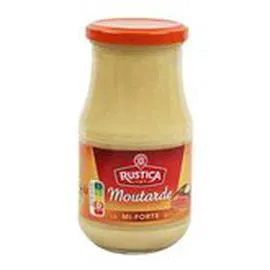MARQUE REPÈRE, RUSTICA Moutarde Mi-forte 415g