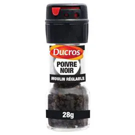 DUCROS Poivre noir moulin 28g
