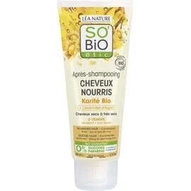 LÉA NATURE, SO'BIO ÉTIC Après-Shampoing au Karité et Céramides d'Argan Nourrissant Bio 200ml