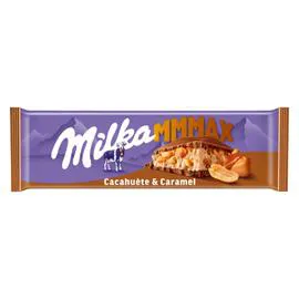MILKA Chocolat au lait cacahuètes et caramel MMMax 276g
