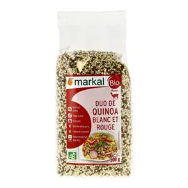 MARKAL Markal Duo De Quinoa Blanc Et Rouge Bio 500g