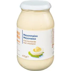 CARREFOUR Mayonnaise à la moutarde 470g