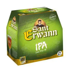 SANT ERWANN Bière blonde 6x25cl