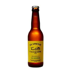 BRASSERIE LA BALEINE Bière blonde sur lie La Lucite 4,2% vol. 330ml