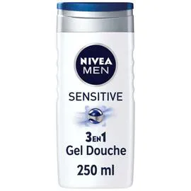 NIVEA Nivea Men Gel douche Sensitive 3en1 250ml