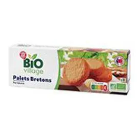 MARQUE REPÈRE, BIO VILLAGE Palet breton Bio 125g