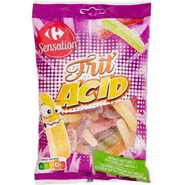 CARREFOUR SENSATION Bonbons Frit'Acid 250g