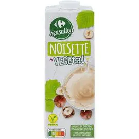 CARREFOUR SENSATION Boisson noisette végétal 1l