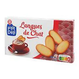 MARQUE REPÈRE, P'TIT DÉLI Biscuits langue chat 200g