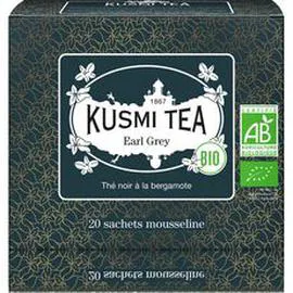 KUSMI TEA Thé noir Earl Grey bio à la bergamote 40g