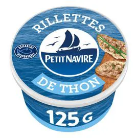 PETIT NAVIRE Rillette de thon 125g