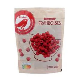 AUCHAN Framboise fruits entiers 600g