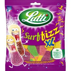 LUTTI Bonbons assortiment Surffizz XL 200g