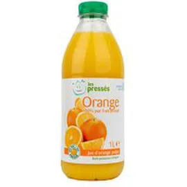 LES PURS JUS Oranges pressés avec pulpe 1l