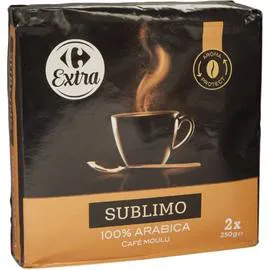 CARREFOUR EXTRA Café moulu 100% arabica 500g