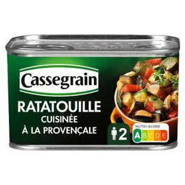 CASSEGRAIN Ratatouille cuisinée à la provençale 380g