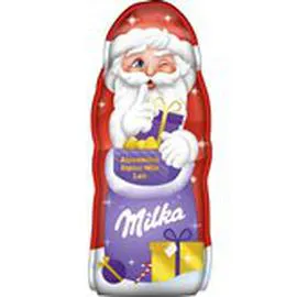MILKA Moulage Père Noël en chocolat au lait 90g