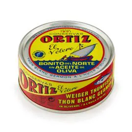 ORTIZ Ortiz Thon Blanc à l’Huile d'Olive 158g