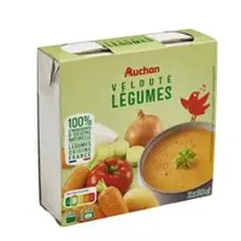 AUCHAN Velouté de légumes 2x30cl