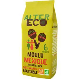 ALTER ECO Café moulu pur arabica Mexique bio 260g