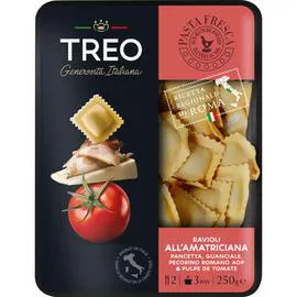 TREO Ravioli all'amatriciana 250g