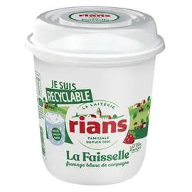 RIANS Faisselle nature 6% MG 1kg