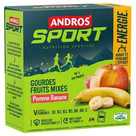 ANDROS Fruits mixés pomme banane SPORT 360g