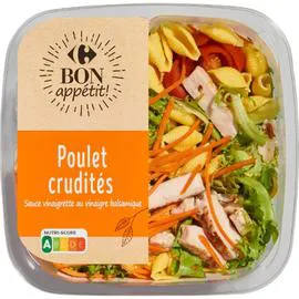 CARREFOUR BON APPÉTIT Salade poulet crudité 250g