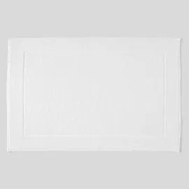 MONOPRIX Maison Tapis De Bain Nid D'Abeille, Blanc l'unité