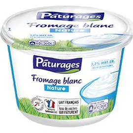 PÂTURAGES Fromage blanc nature 1kg