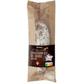 AUCHAN MMM! Saucisson sec de Savoie Nature 200g