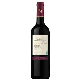 ROCHE MAZET Vin Rouge Languedoc Roussillon I.G.P Pays d'OC MERLOT 75cl