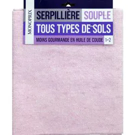 MONOPRIX Serpillière souple spéciale sols lisses l'unité