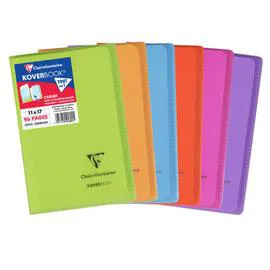 CLAIREFONTAINE Carnet 11x17cm, petits carreaux, 96 pages, 90gr/m² l'unité