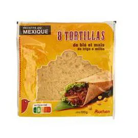 AUCHAN Tortillas de maïs 320g