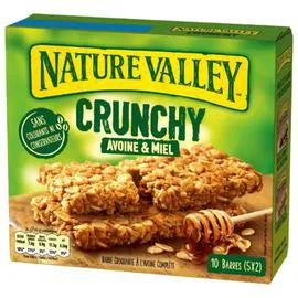 NATURE VALLEY Barre avoine miel 210g