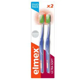 ELMEX Brosse à dents Ultra soft x2