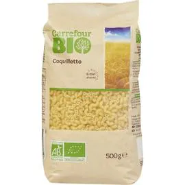 CARREFOUR BIO Pâtes coquillettes Bio 500g