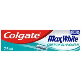 COLGATE Dentifrice Max White blancheur microbille 75ml