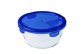 PYREX Boîte ronde avec couvercle 15 cm COOK & GO l'unité