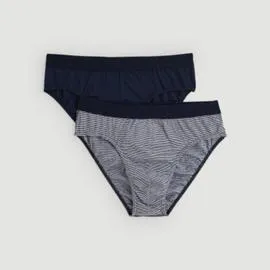 MONOPRIX Lot De 2 Slips S l'unité
