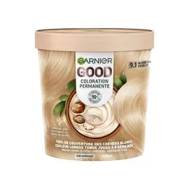 GARNIER, GOOD Coloration Cheveux 9.1 Blond Clair Vanille 1kg