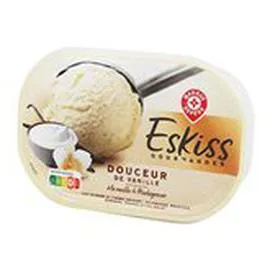 MARQUE REPÈRE, ESKISS Crème glacée Douceur de vanille 500g