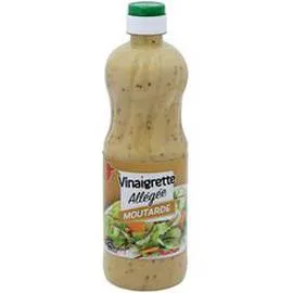 AUCHAN Vinaigrette allégée à la moutarde 50cl