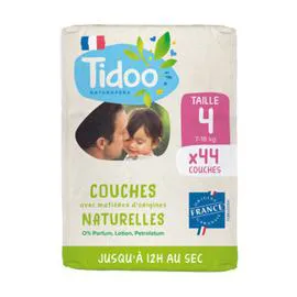 TIDOO Tidoo Couches avec Matières Naturelles T4 (7-18kg) x44