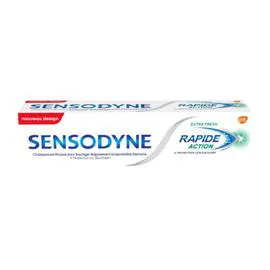 SENSODYNE Dentifrice Rapide menthe 75ml